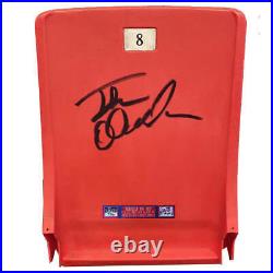 1980 Miracle on Ice Arena Seat Back Signed by Jack O'Callahan