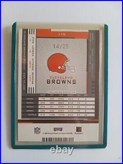 2005 Donruss Playoff Contenders Preview Ticket Browns Charlie Frye Rookie 14/25