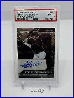 2020 Panini Prizm Fernando Tatis Jr. Pro Penmanship Auto #pp-ft Padres