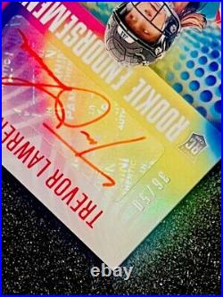 2021 Panini Illusions Trevor Lawrence ROOKIE ENDORSEMENTS /50 RC Red AUTO #RE-1