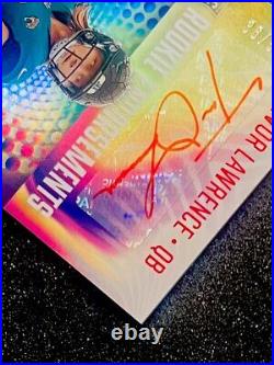 2021 Panini Illusions Trevor Lawrence ROOKIE ENDORSEMENTS /50 RC Red AUTO #RE-1