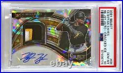 2021 Select Ke'Bryan Hayes Patch Auto RC # 7/25 Cracked Ice Prizm RPA PSA 10 GEM