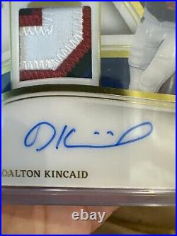 2023 Immaculate #sp-dki Dalton Kincaid Auto Dual Patch Sn/99