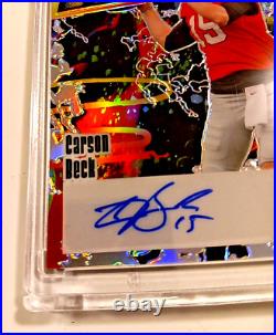 2023 Leaf LIT Carson Beck Autograph Rookie Numbered 4/10 RARE CASE HIT AUTO RC