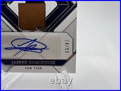 2023 National Treasures Jasson Dominguez Glove Auto Autograph #14/99 Yankees RC