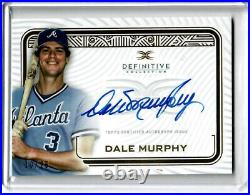 2023 Topps Definitive Collection Autograph #DCA-DM Dale Murphy Serial #10/25