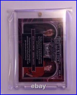 2024 Leaf Pop Century Alec Baldwin Geena Davis Auto Card #1/1 Beetlejuice