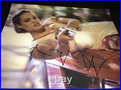 ANGELINA JOLIE SIGNED AUTOGRAPH 11x14 PHOTO WANTED ACTION SHOT COA AUTO RARE D