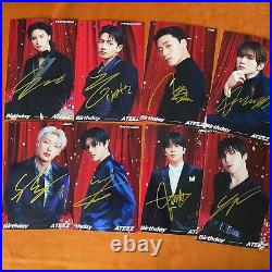 ATEEZ ateez Autographed Signed Photo for Birthday 46 K-POP Collection 2024