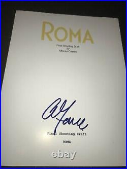 Alfonso Cuaron Signed Autograph Roma Movie Script Screenplay In Person Coa Ny D