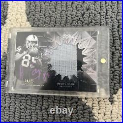 Amari Cooper Topps Diamond Rookie Signed and Jersey Card Out of 25