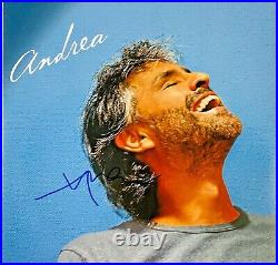 Andrea Bocelli Autographed Andrea Collection PSA DNA ITP Album