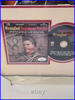 Angaleena Presley Signed Autographed Wrangled CD JSA framed