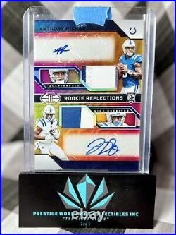 Anthony Richardson Josh Downs 2023 Illusions Rookie Reflections Dual RPA /30 IND