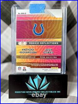 Anthony Richardson Josh Downs 2023 Illusions Rookie Reflections Dual RPA /30 IND