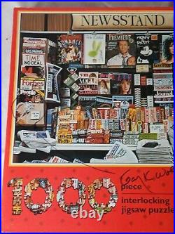 Autographed PUZZLE Gary K Wolf Author & Creator of Roger Rabbit RARE ONLY ONE