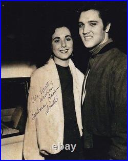 BARBARA HEARN SMITH signed autographed with ELVIS PRESLEY 8x10 photo