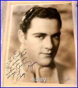 Buddy Rogers INSCRIBED PHOTOGRAPH SIGNED MID 1930'S RARE VERSION