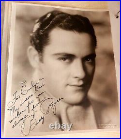 Buddy Rogers INSCRIBED PHOTOGRAPH SIGNED MID 1930'S RARE VERSION