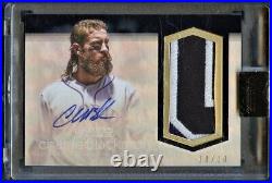 Charlie Blackmon 2018 Topps Dynasty Gold Rockies Patch Auto Autograph #10/10