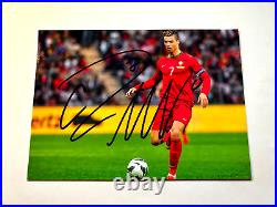 Cristiano Ronaldo Signed (Portugal Soccer Football) Autograph 7x5 inch with COA