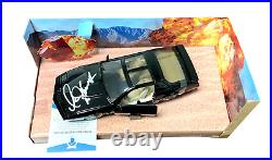 David Hasselhoff Signed Autograph Kitt 124 Diecast Car Knight Ride Beckett Bas