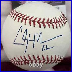 Fabulous Clayton Kershaw Signed Autographed Omlb Mint Dodgers A Beauty Jsa