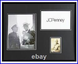 J. C. JC Penney Signed Framed 16x20 Photo Display JSA
