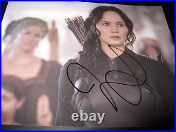 JENNIFER LAWRENCE SIGNED AUTOGRAPH 8x10 HUNGER GAMES MOCKINGJAY PROMO PROOF 12