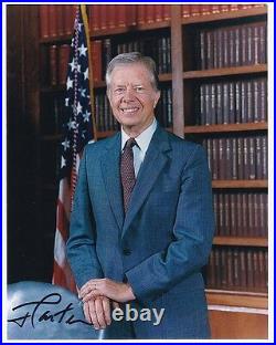 JIMMY CARTER Signed Autographed 8x10 Photo
