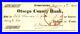 James Fenimore Cooper signed check 1844-49 dated Autograph Check Autographs