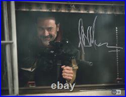 Jeffrey Dean Morgan Walking Dead Signed 11x14 Photo Autographed Beckett Bas Coa