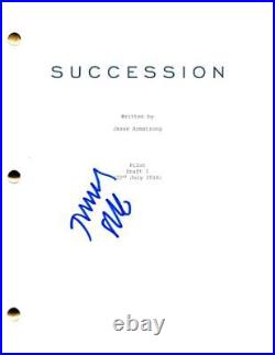 Jeremy Strong Signed Autograph Succession Pilot Script Screenplay Kendall Roy