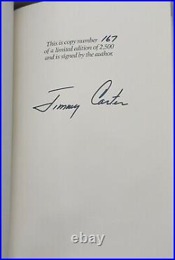 Jimmy Carter Publisher's Special Full Leather Numbered Slipcased Edition