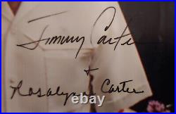 Jimmy Carter & Rosalynn Signed 8x10 Photo Autographed
