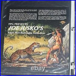 Joe Jusko Signed Edgar Rice Burroughs Complete Collection W 6 Holo Chase 1 Set