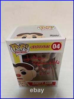 John Spinello Signed Autographed Funko Pop Cavity Sam Operation Beckett COA 12