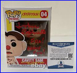 John Spinello Signed Autographed Funko Pop Cavity Sam Operation Beckett COA 13