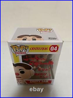 John Spinello Signed Autographed Funko Pop Cavity Sam Operation Beckett COA 13