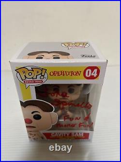 John Spinello Signed Autographed Funko Pop Cavity Sam Operation Beckett COA 15