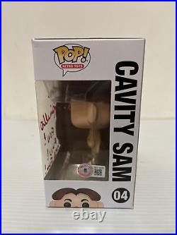 John Spinello Signed Autographed Funko Pop Cavity Sam Operation Beckett COA 4