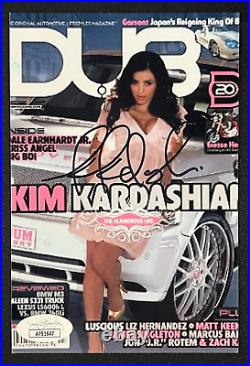 Kim Kardashian Autographed 4x6 Photo JSA Authentication