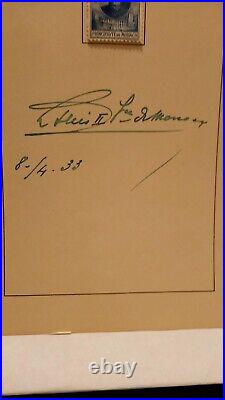 Louis II PRINCE OF MONACO Autograph with COA