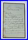 Manuscript General Wolseley, letter, autograph