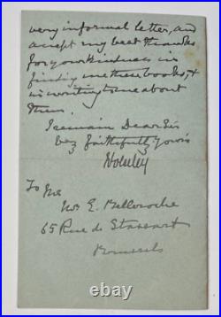 Manuscript General Wolseley, letter, autograph