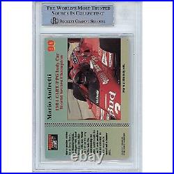 Mario Andretti Signed 1992 Collect-a-Card Formula One F1 Beckett Authentic Auto