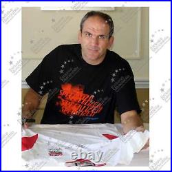 Martin Johnson Rugby Shirt Signed England Collectables Memorabilia Autographed