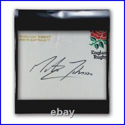 Martin Johnson Rugby Shirt Signed England Collectables Memorabilia Autographed