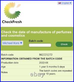 Michael Kors Signature Eau De Parfum Spray (3.4 Oz / 100 ML) NewithSealed Rare