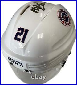 Mike Eruzione Miracle on Ice White Mini Hockey Helmet Hand Signed